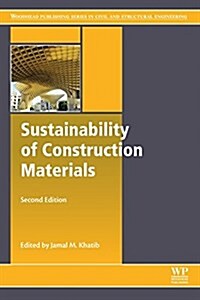 Sustainability of Construction Materials (Paperback)