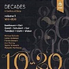 [수입] Decades - 세기의 가곡들 Vol.1 (1810-1820)