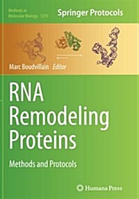RNA Remodeling Proteins: Methods and Protocols (Paperback, Softcover Repri)