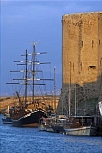 Boats Moored at Kyrenia Harbor in Turkish Republic of Northern Cyprus Journal: 150 Page Lined Notebook/Diary (Paperback)