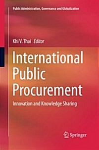 International Public Procurement: Innovation and Knowledge Sharing (Paperback, Softcover Repri)