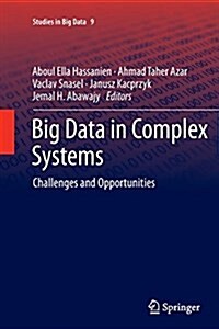 Big Data in Complex Systems: Challenges and Opportunities (Paperback, Softcover Repri)