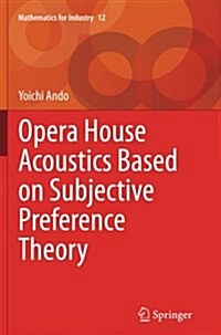 Opera House Acoustics Based on Subjective Preference Theory (Paperback, Softcover Repri)