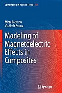 Modeling of Magnetoelectric Effects in Composites (Paperback, Softcover Repri)