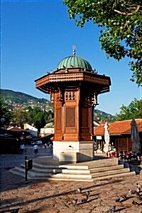 Historical Fountain in Sarajevo Bosnia and Herzegovina Journal: 150 Page Lined Notebook/Diary (Paperback)
