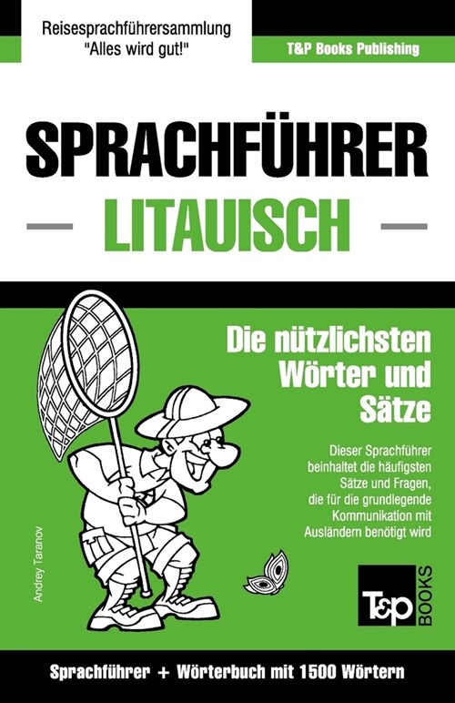 Sprachf?rer Deutsch-Litauisch und Kompaktw?terbuch mit 1500 W?tern (Paperback)