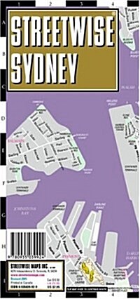 Streetwise Sydney Pocket Map (Paperback, FOL, LAM, MA)