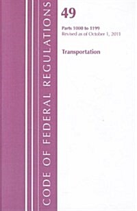 Transportation, Parts 1000 to 1199 (Paperback, Revised)