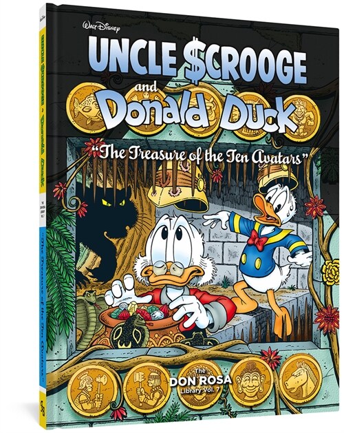 Walt Disney Uncle Scrooge and Donald Duck: The Treasure of the Ten Avatars: The Don Rosa Library Vol. 7 (Hardcover)