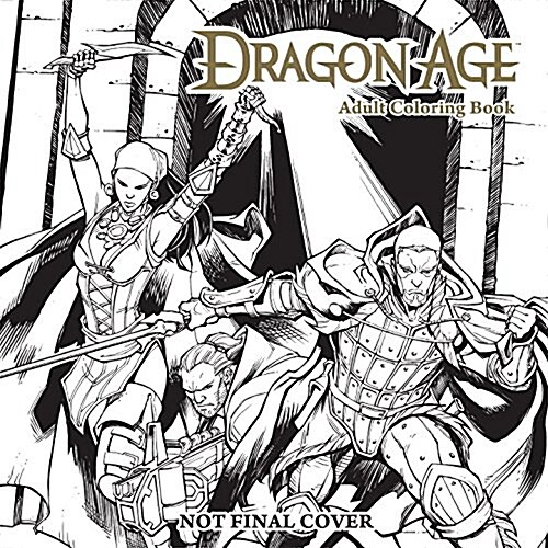 Dragon Age Adult Coloring Book (Paperback, CLR, CSM)