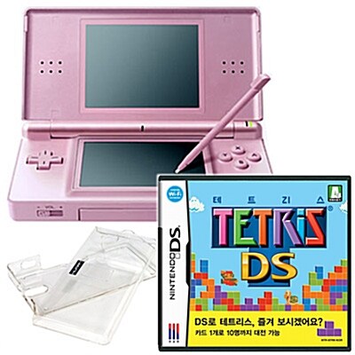 [NDSL] 닌텐도 DS Lite 한글판 + 테트리스DS + 휴먼케이스 + 액정필터