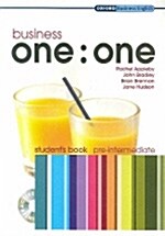 [중고] Business one:one Pre-intermediate: Students Book and MultiROM Pack (Package)