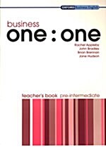 [중고] Business One:One Pre-Intermediate: Teacher‘s Book (Paperback)