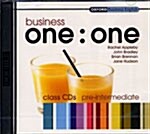 [중고] Business one:one Pre-intermediate: Class CDs (2) (CD-Audio)