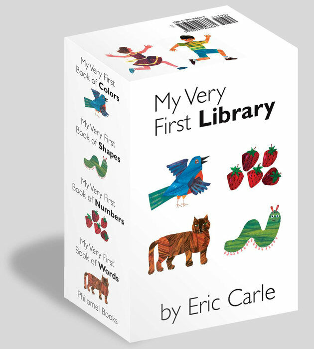 [중고] 에릭 칼 Eric Carle : My Very First Library Boxed Set (Board Book 4권)