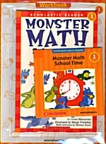 Monster Math School Time (Paperback 1권 + Workbook 1권 + CD 1장)