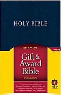 Holy Bible (Paperback, Navy Imitation Leather)