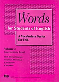 [중고] Words for Students of English 3 (Paperback)