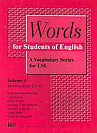 Words for Students of English 4 (Paperback)