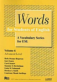 [중고] Words for Students of English 6 (Paperback)