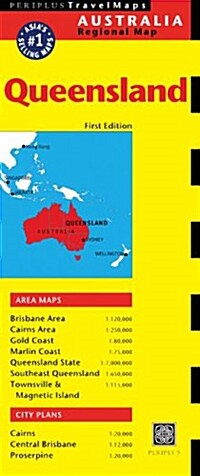 PeriplusTravel Map Queensland Australia Regional Map (Map, FOL)