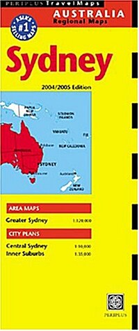 PeriplusTravel Map, Sydney 2004/2005 (Map)