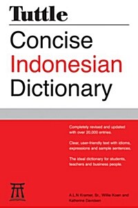 Tuttle Concise Indonesian Dictionary: Indonesian-English English-Indonesian (Paperback)