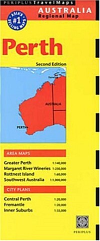 Perth Travel Map (Map, 2nd)