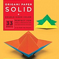 Origami Paper - Solid - 6 3/4 - 33 Sheets: Tuttle Origami Paper: High-Quality Origami Sheets Printed with 8 Different Colors: Instructions for 6 Proj (Loose Leaf, Edition, First)