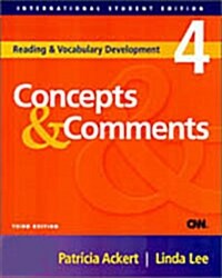 [중고] Concepts & Comments 4 (3nd Edition, Paperback)