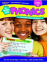 At Home with Phonics: Reproducible Grade 3 (Paperback)