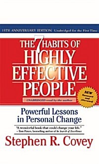 The 7 Habits of Highly Effective People (Audio CD, 15th, Unabridged, Anniversary)