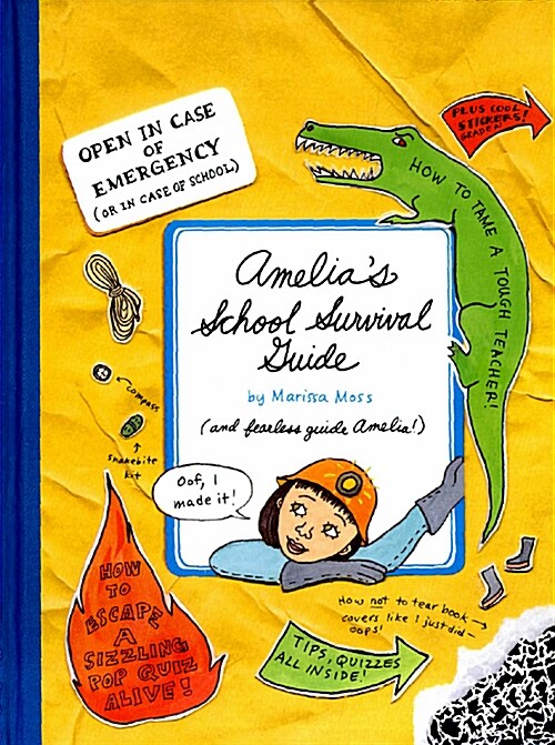 Amelias School Survival Guide [With Stickers] (Hardcover)