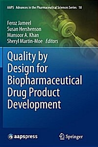 Quality by Design for Biopharmaceutical Drug Product Development (Paperback, Softcover Repri)