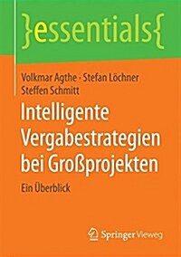 Intelligente Vergabestrategien Bei Gro?rojekten: Ein ?erblick (Paperback, 1. Aufl. 2016)
