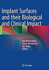 Implant Surfaces and Their Biological and Clinical Impact (Paperback, Softcover Repri)