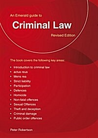 A Guide To Criminal Law (Paperback, 4 Revised edition)