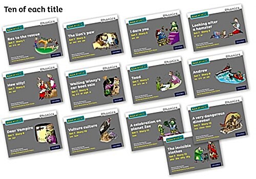 Read Write Inc. Phonics: Grey Set 7 Core Storybooks (Pack of 130) (Paperback)