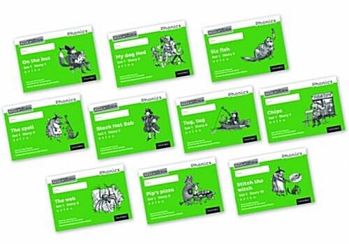 Read Write Inc. Phonics: Green Set 1 Core Black & White Storybooks (Mixed Pack of 10) (Paperback)