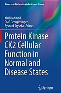 Protein Kinase Ck2 Cellular Function in Normal and Disease States (Paperback, Softcover Repri)