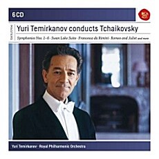 [중고] [수입] 유리 테미르카노프가 지휘하는 차이콥스키 (교향곡 전곡 수록) [6CD]