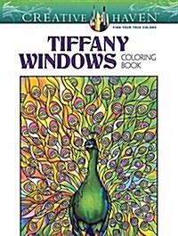 Creative Haven Magnificent Tiffany Windows Coloring Book (Paperback)