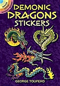 Demonic Dragons Stickers (Paperback)