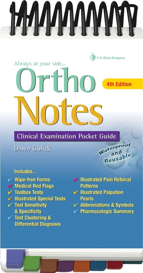 Ortho Notes: Clinical Examination Pocket Guide (Spiral, 4)