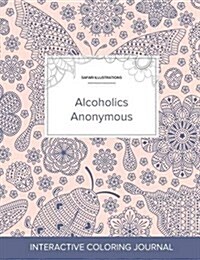 Adult Coloring Journal: Alcoholics Anonymous (Safari Illustrations, Ladybug) (Paperback)
