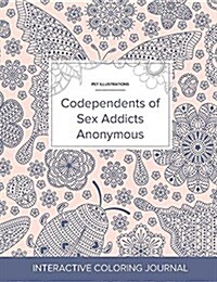 Adult Coloring Journal: Codependents of Sex Addicts Anonymous (Pet Illustrations, Ladybug) (Paperback)
