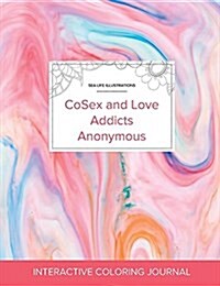 Adult Coloring Journal: Cosex and Love Addicts Anonymous (Sea Life Illustrations, Bubblegum) (Paperback)