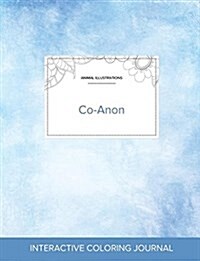 Adult Coloring Journal: Co-Anon (Animal Illustrations, Clear Skies) (Paperback)