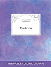 Adult Coloring Journal: Co-Anon (Safari Illustrations, Purple Mist) (Paperback)