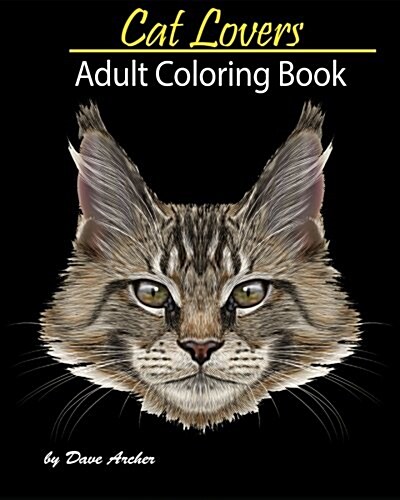 Cat Lovers: A Blue Dream Coloring Book for Adult Relaxation (Paperback)